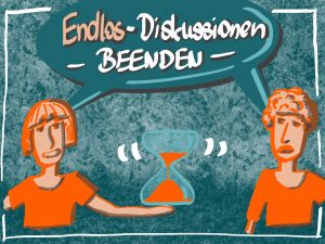 Diskussionen beenden im Meeting